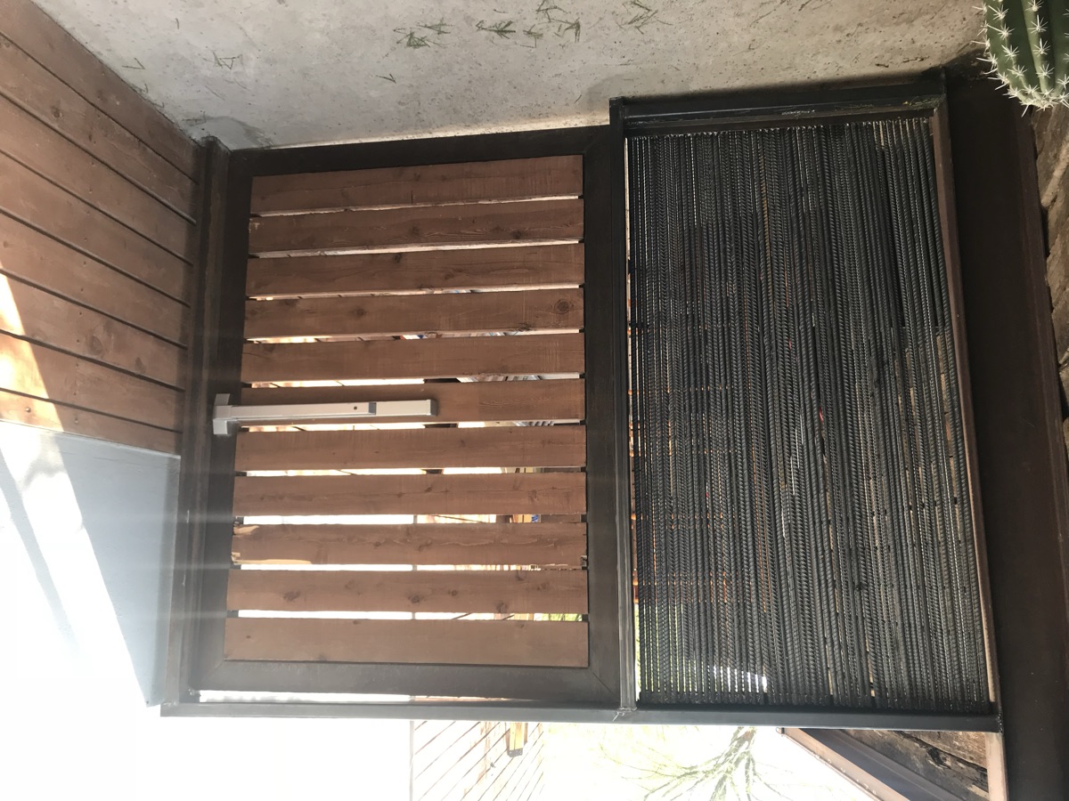 Custom iron gate